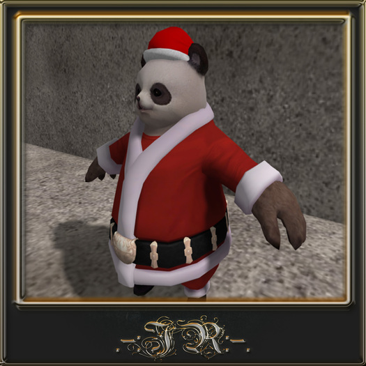 Santa's Panda