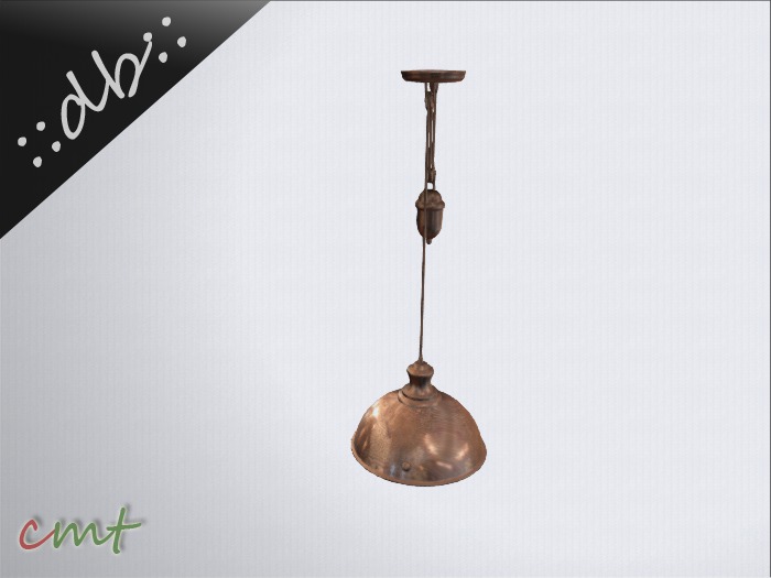 ::db:: Simple Machine Pendant Light - Cooper 1