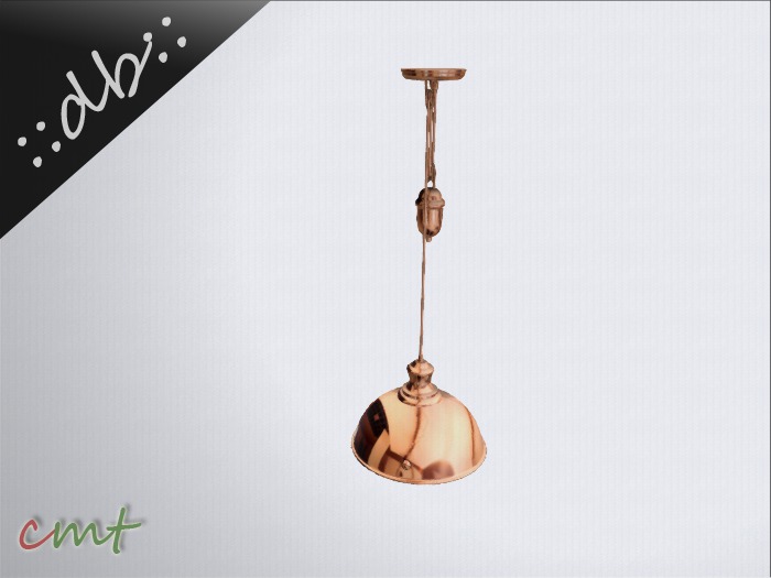 ::db:: Simple Machine Pendant Light - Cooper 4