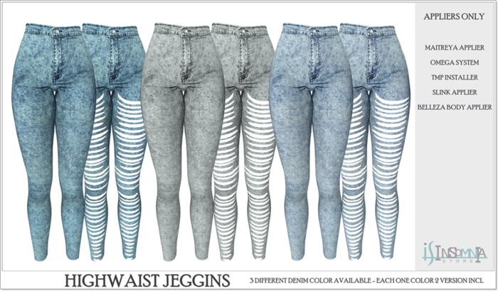 *IS* Highwaist JEGGINS FATPACK//SALE 50% OFF