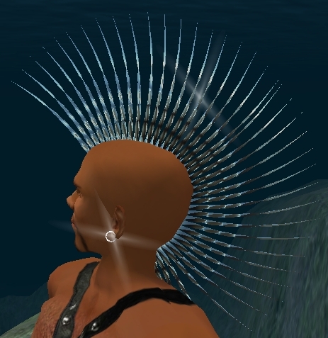 Silver Bling Flex Mohawk