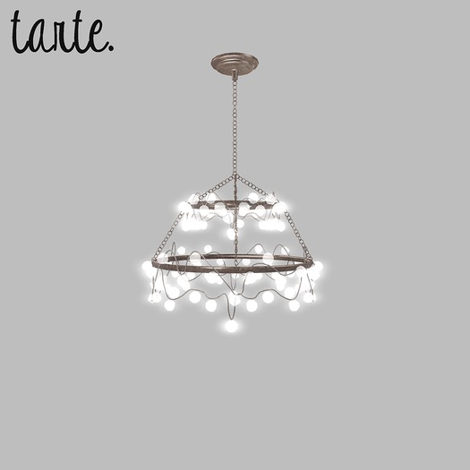 tarte. canopy chandelier (gold)