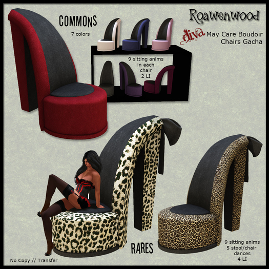 {RW} Diva May Care Chair Gacha PURPLE