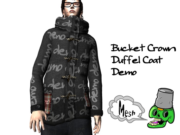 :Bucket Crown: Duffel Coat Demo