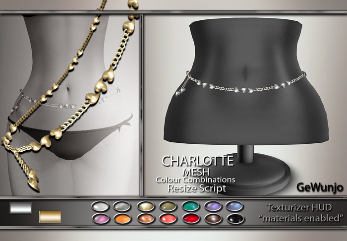 GeWunjo : CHARLOTTE belly chain