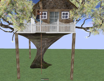 Dakota Designs Author's Treehouse cabin rezzer