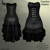 DE Designs - Countess Palatine - Black Stripe