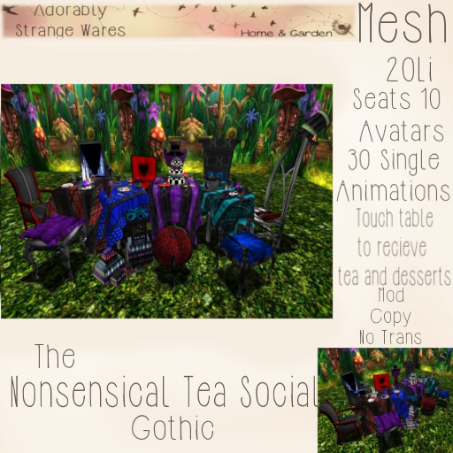 ~ASW~ The Nonsensical Tea Social~Gothic