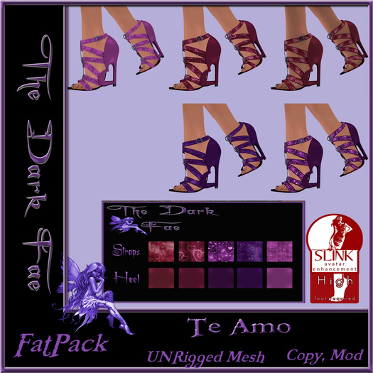The Dark Fae's Te Amo FATPACK