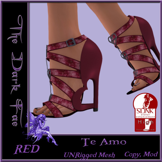 The Dark Fae's Te Amo Red