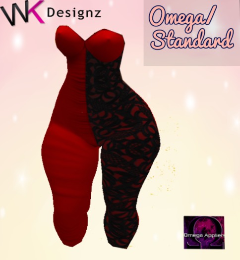 WK RED FULL OUTFIT OMEGA APPLIER