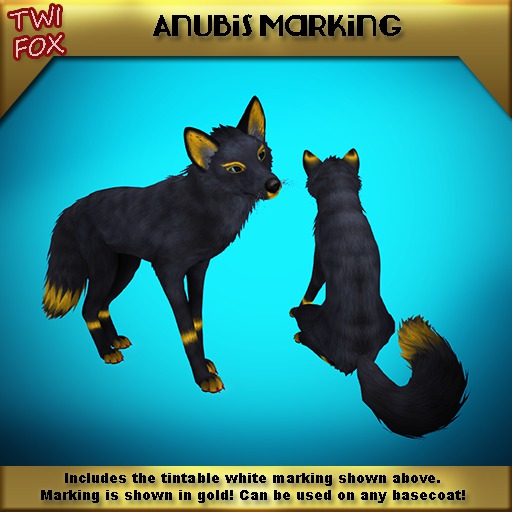 !Nightsong//[TWI-FOX]: Anubis Markings