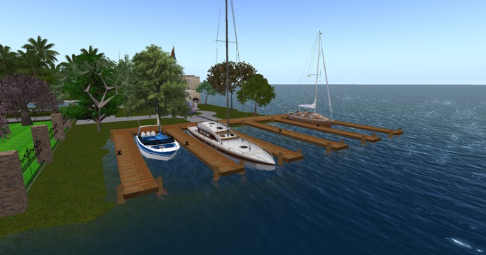 GP MOORING for 5 BOATS - 18 prims LI 