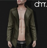 [DR] Jacket Blazer open RT Olive  ::Mesh::