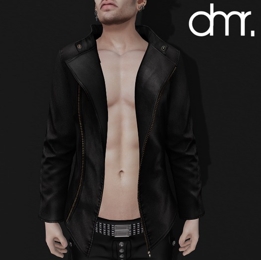 [DR] Jacket Blazer open RT  Black ::Mesh::