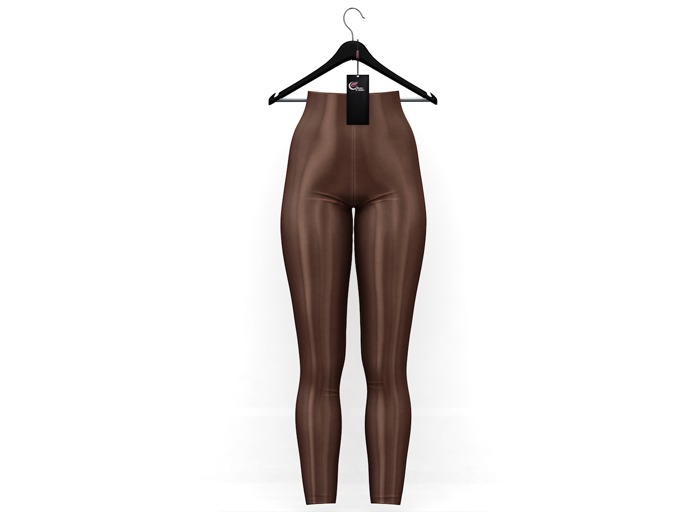fame femme : Mila Leggings - light Brown