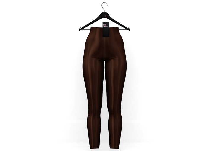 fame femme : Mila Leggings - Brown