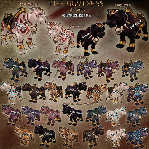 Alchemy - The Huntress - Panther - COMPANION -  Dawn [box]