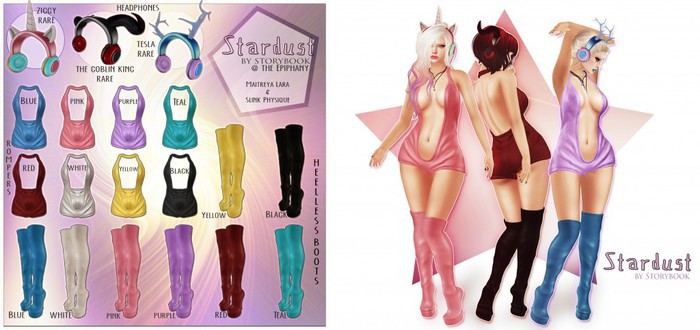 Storybook - Stardust - Gobling King Headphones - RARE