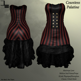 DE Designs - Countess Palatine - Red Stripe