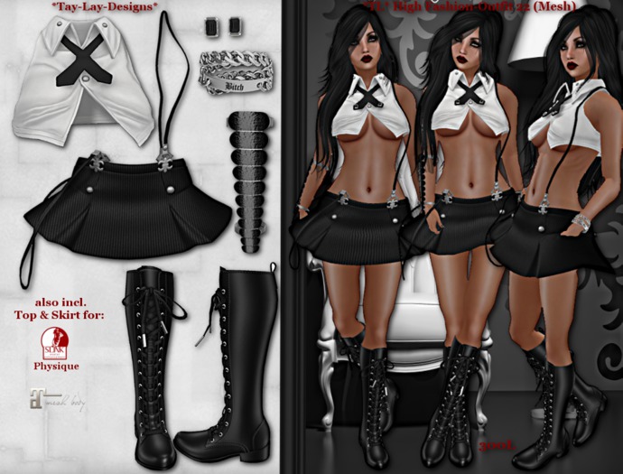 *Tay-Lay-Designs* High Fashion-Outfit 22 (Mesh)