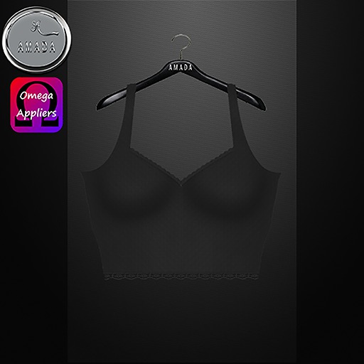 AMADA Pin Up Top Black (ADD)