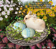 Aphrodite Animated Bunny & friend nest