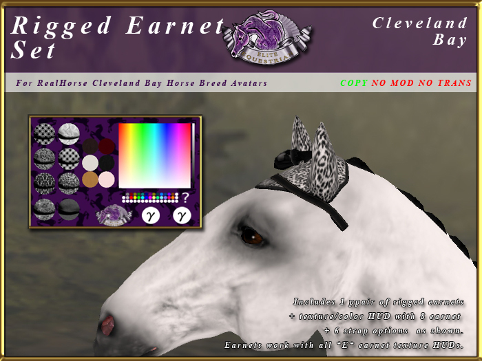 *E* RealHorse Rigged Earnets [BOXED]  RHCB