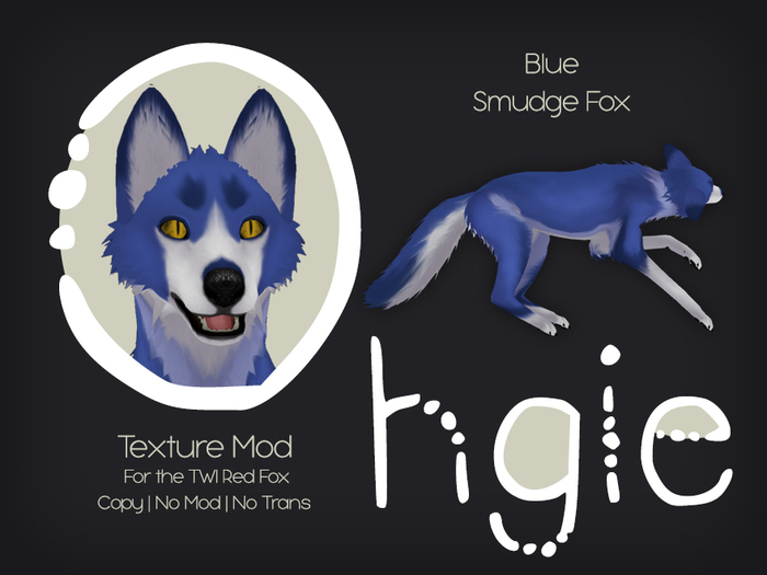 TWI Fox Mod Blue Smudge
