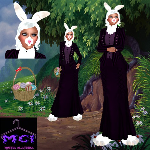 Mystic Mrs White Rabbit Costume