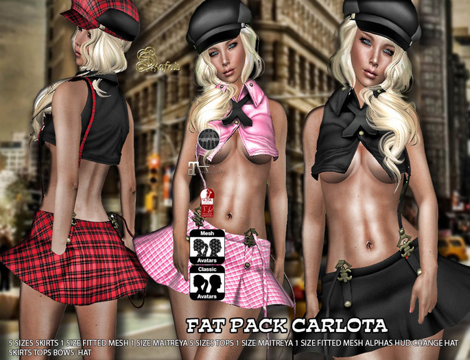 Dafnis  FAT PACK CARLOTA FOR MAITREYA AND SLINK  2016 demo