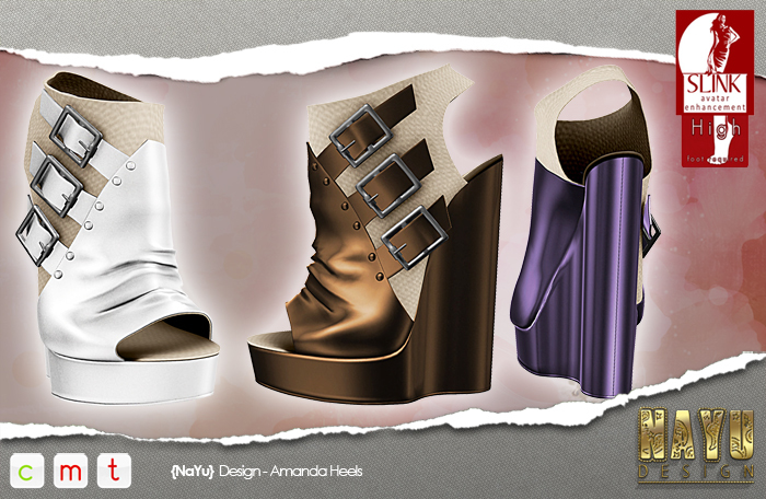 {NaYu} Design - Amanda Heels (Blue)