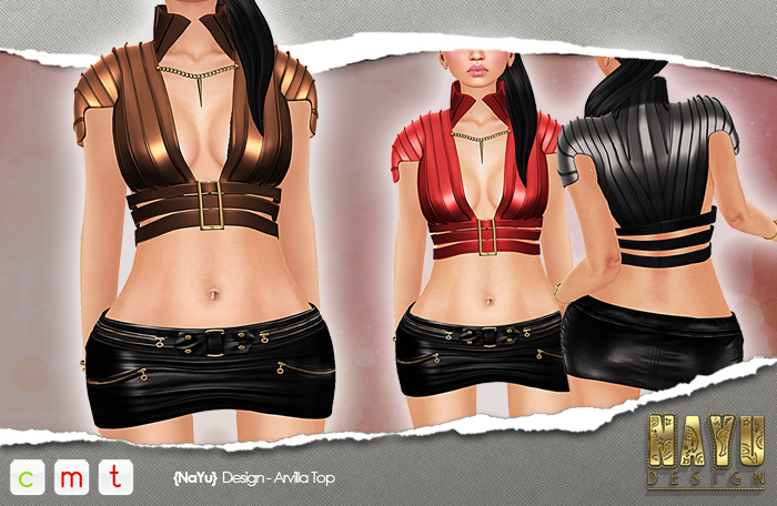 {NaYu} Design - Arvilla Top (Gold)