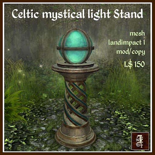 *IOLAIR* Celtic mystical light Stand Box