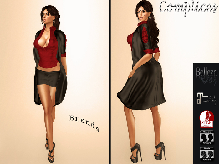 Complices Outfits Brenda RED