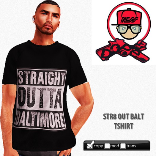 [DOPE] Str8OutBalt Tshirt