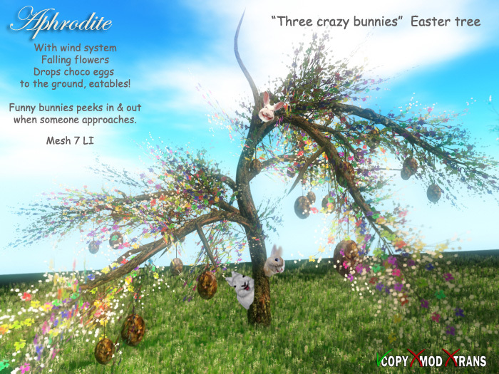Aphrodite crazy bunnies "Easter tree"