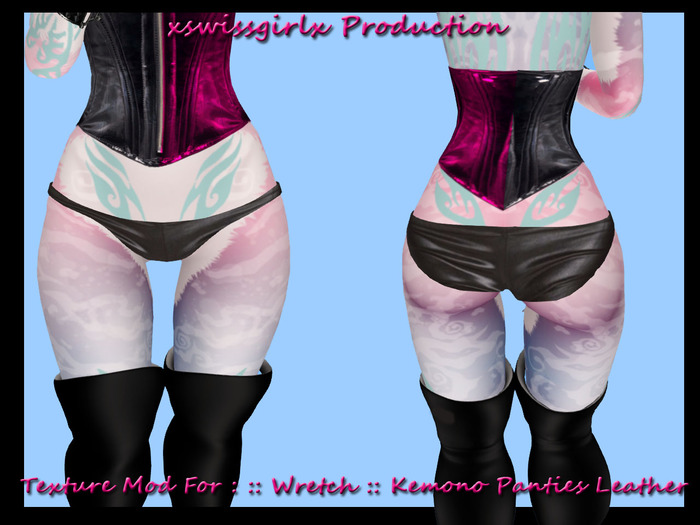 Texture Mod For : :: Wretch :: Kemono Panties Leather