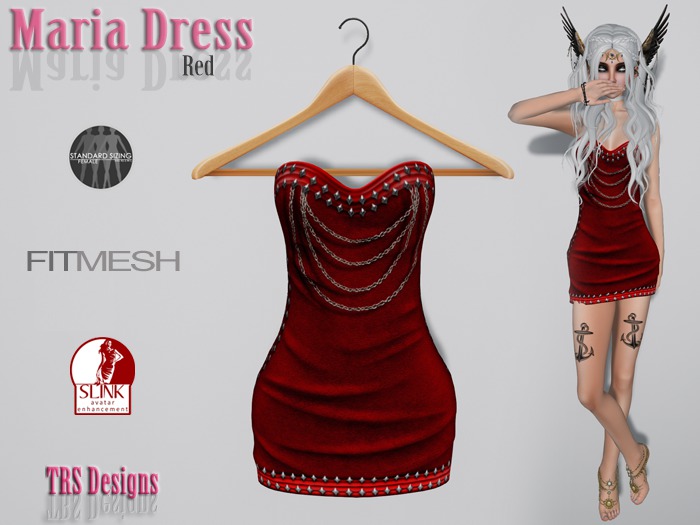 Maria Dress Red