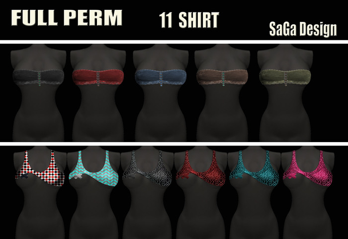 SaGa Design FULL PERM 11 SHIRT