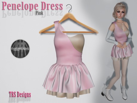 Second Life Marketplace - Penelope Dress Pink