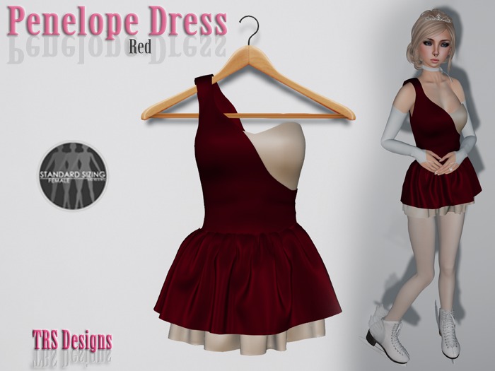 Penelope Dress Red