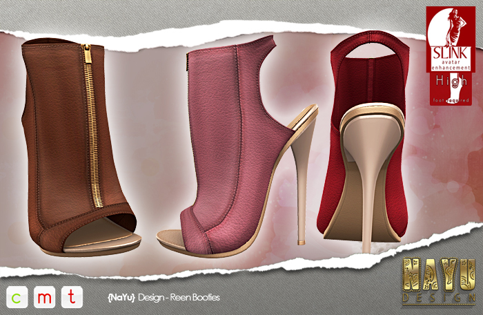 {NaYu} Design - Reen Booties (White)