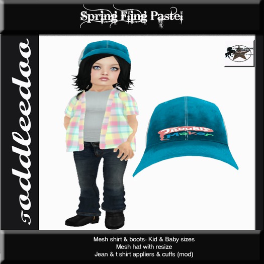 Country Couture TD Spring Fling Pastel