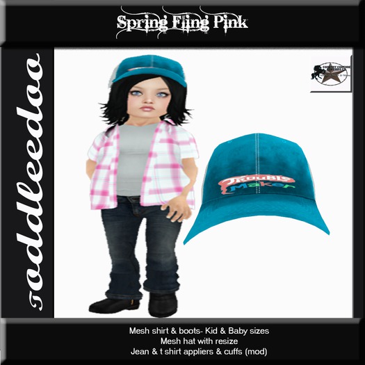 Country Couture TD Spring Fling Pink