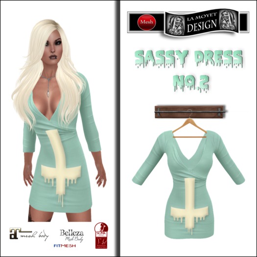 ~LM~Mesh Dress Sassy - No.2