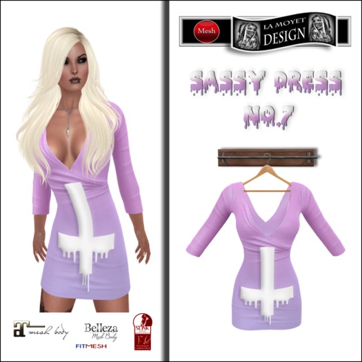 ~LM~Mesh Dress Sassy - No.7