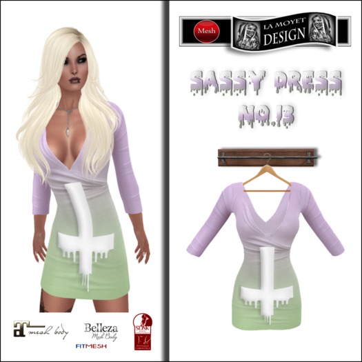 ~LM~Mesh Dress Sassy - No.13