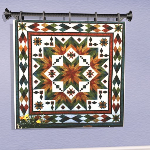 Fall Stars Wall Quilt