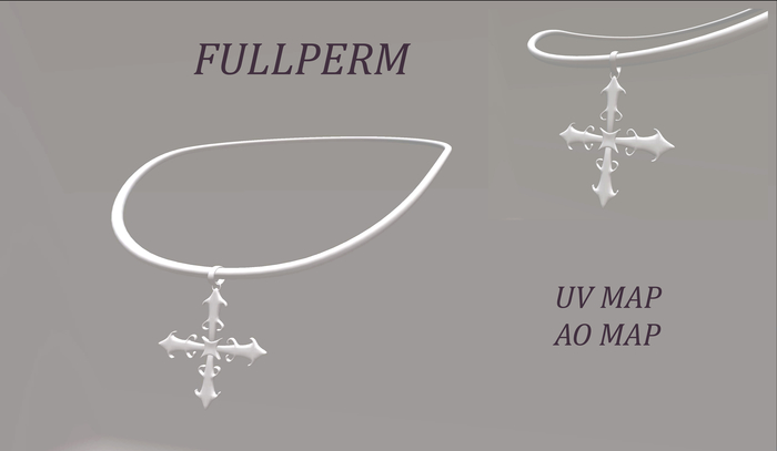Necklace Goth FULLPERM